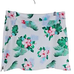 Tommy Bahama Islandzone Tropical Hawiian Women's Athletic Vacation Skort M